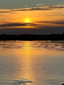 sunrise from the beach