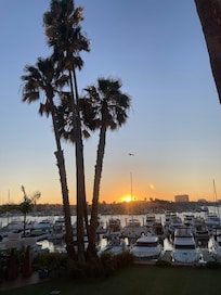 Sunset view from room.