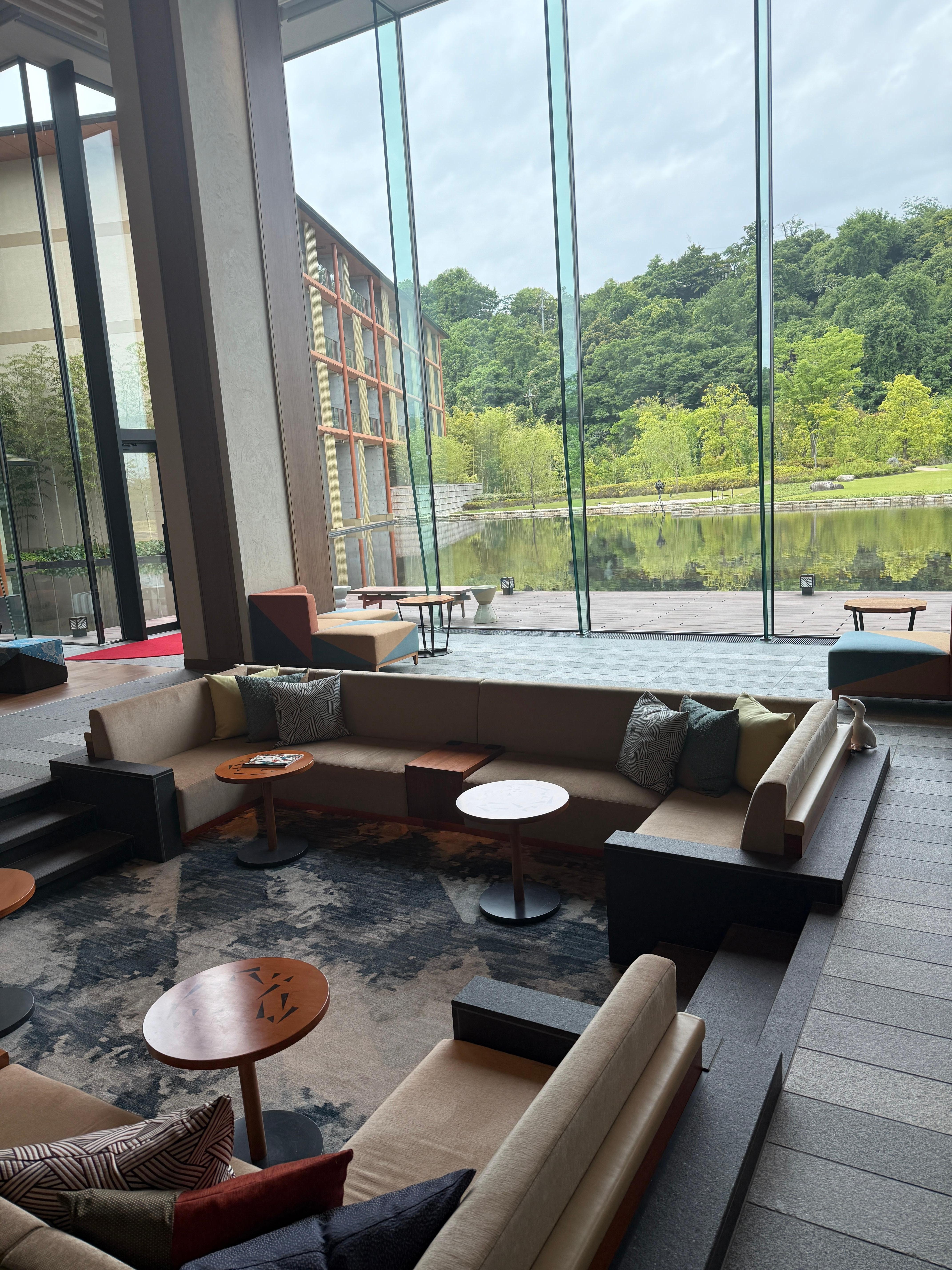 Hotel lounge