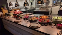 Breakfast buffet, partial picture
