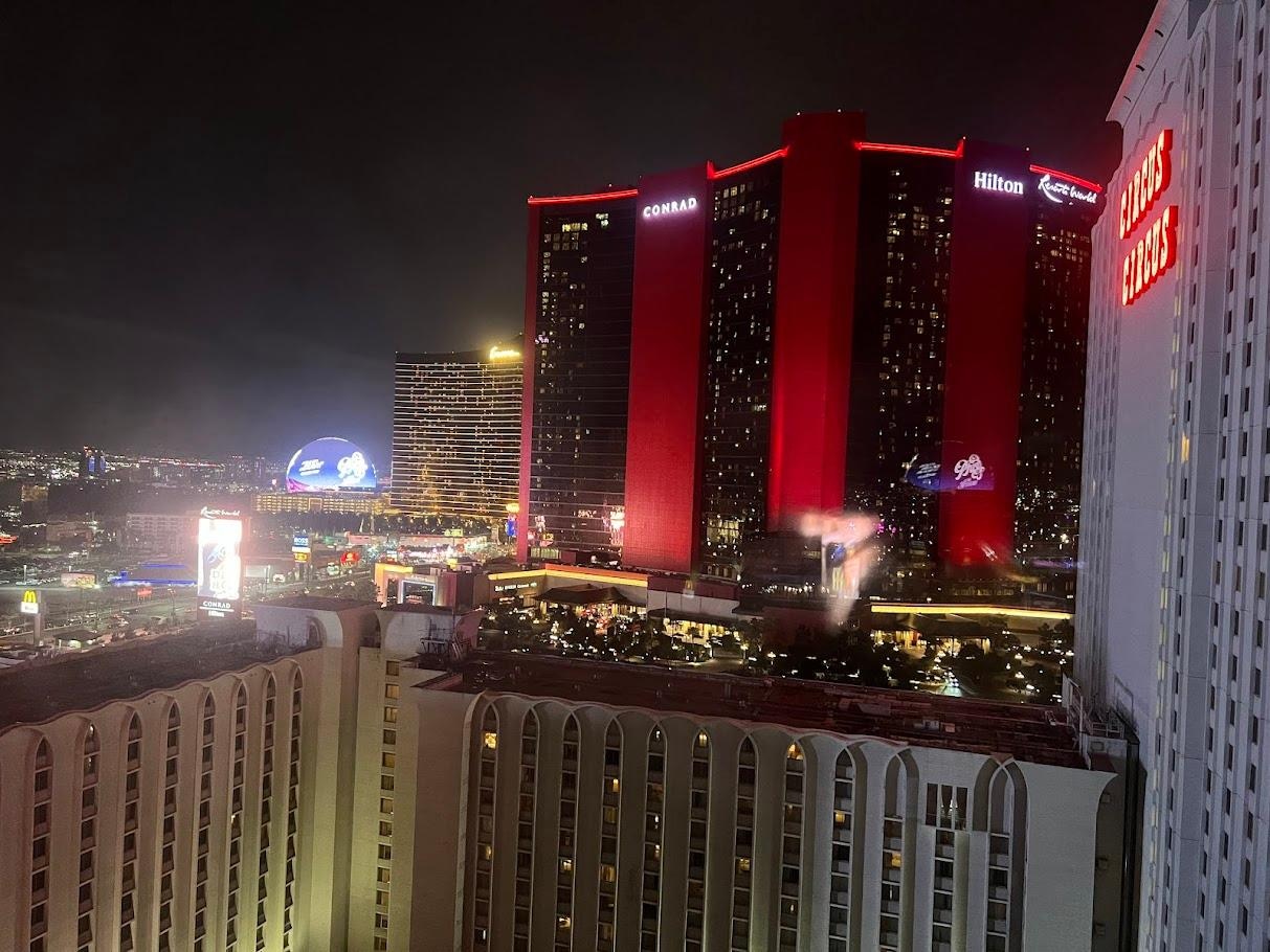 南向きだとsphereが見える