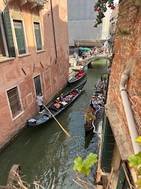 View from our balcony