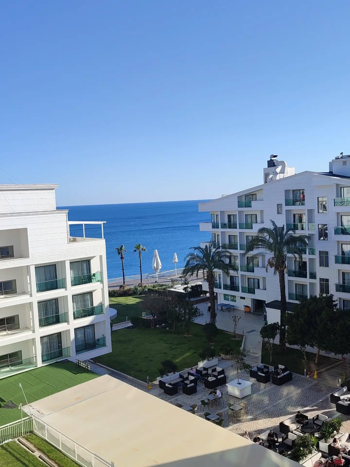 View from our room 4403