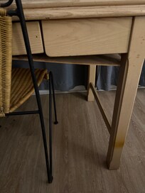 Broken desk