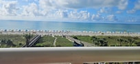 Morning view while drinking coffee.