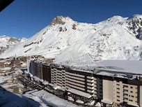 Balcony view towards town centre