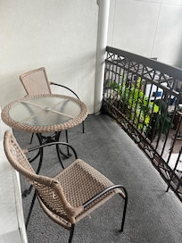 Balcony off our room