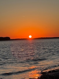 You also get perfect sunsets.