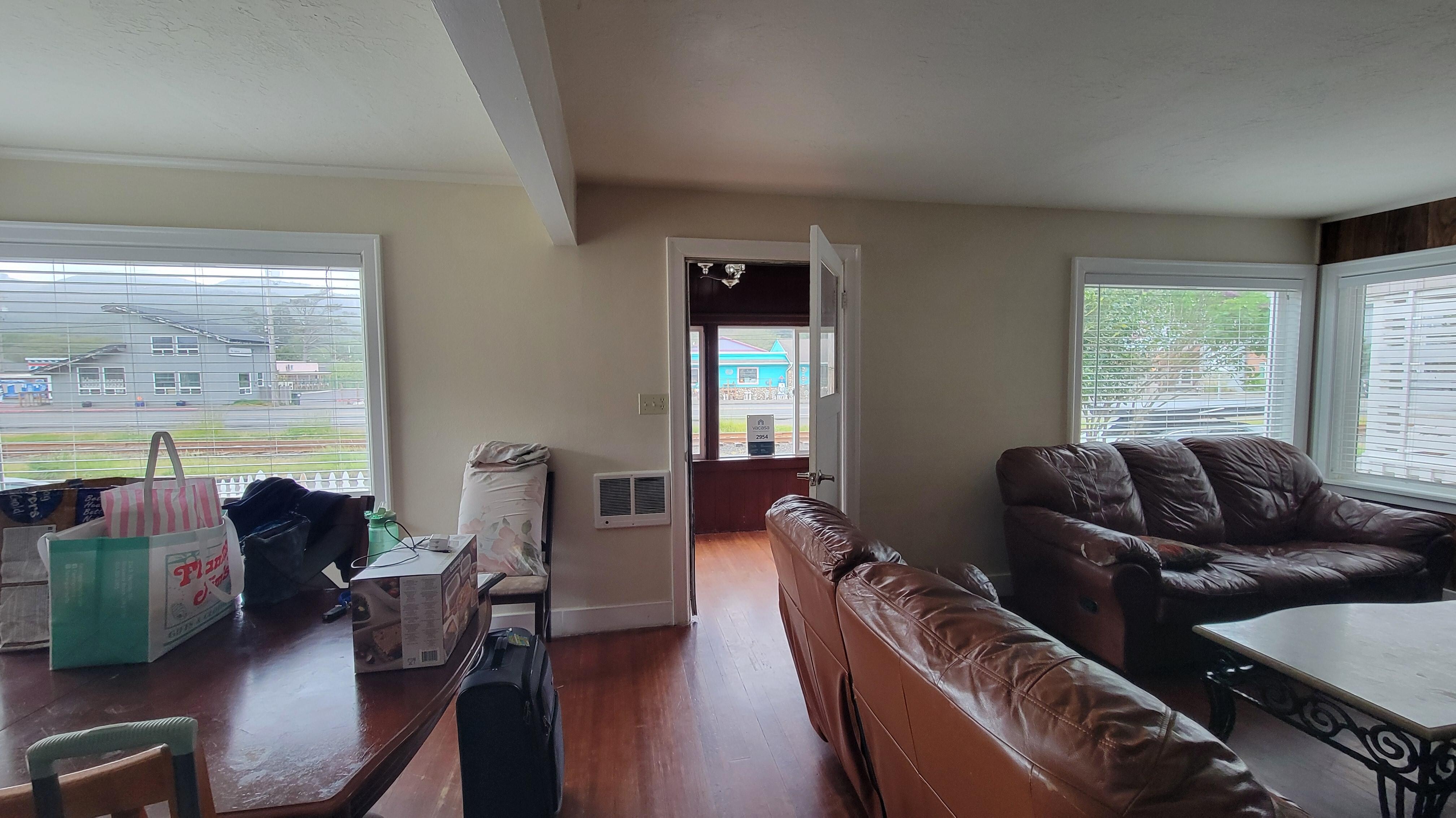 Inside living area