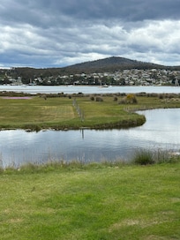 View from deck outside room