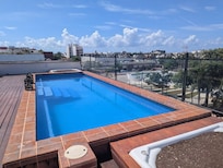 Rooftop pool