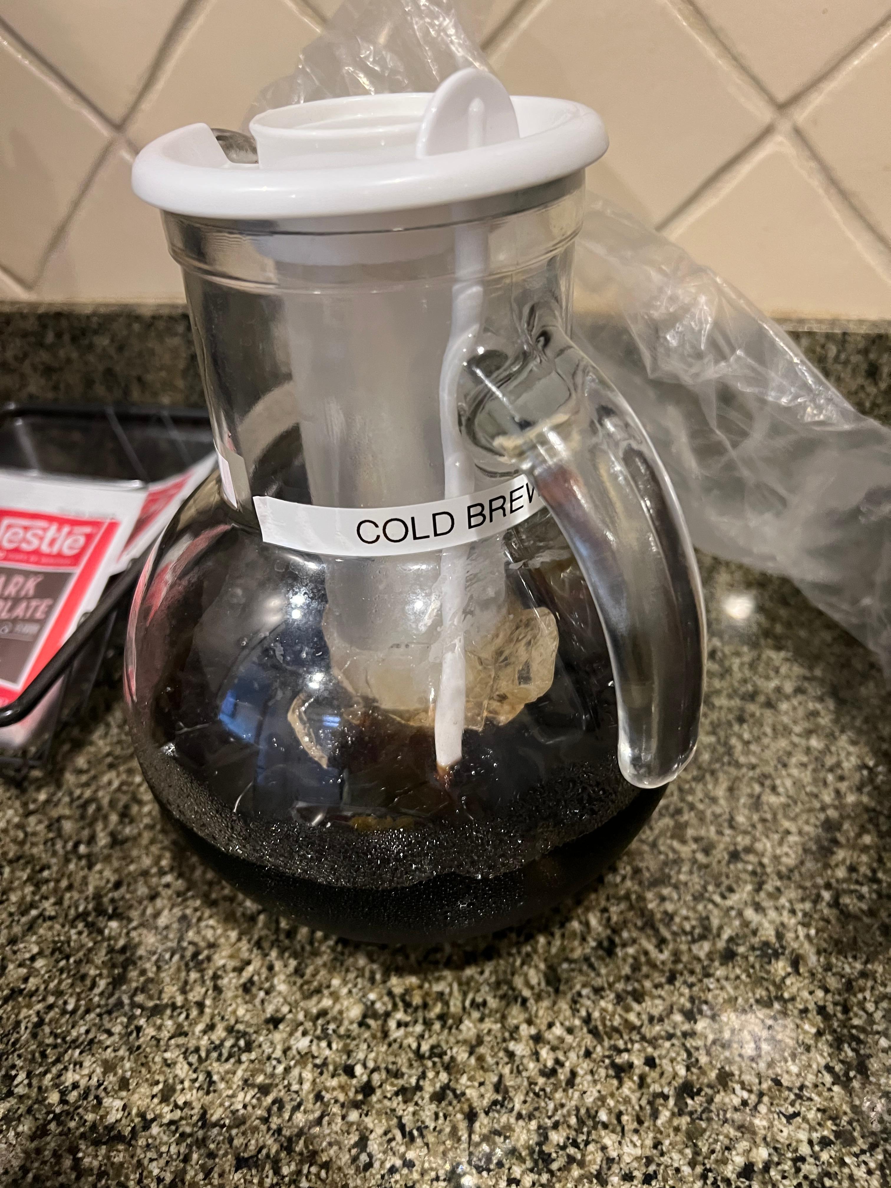They even had ice coffee!