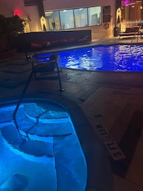 Pool and jacuzzi