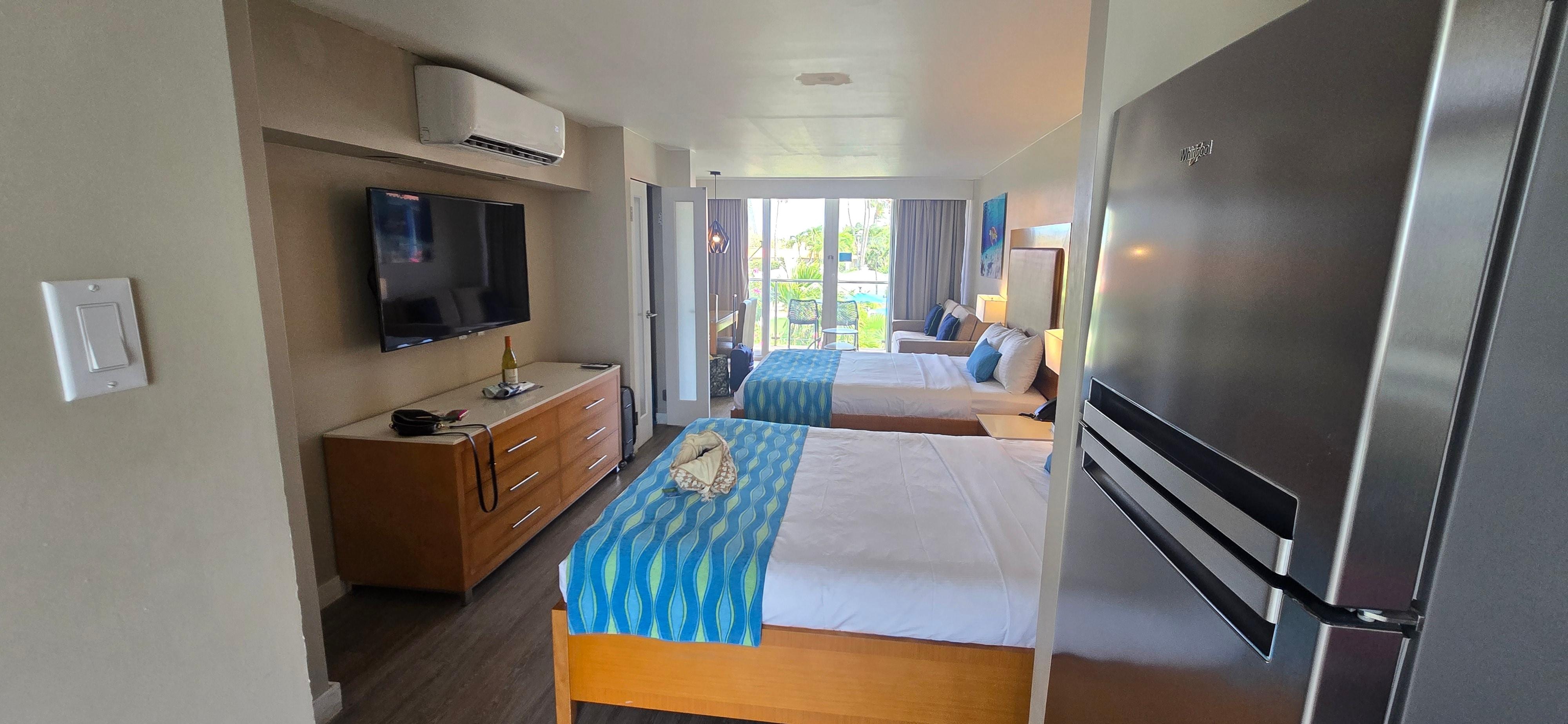 Pull out couch as well in the studio suite