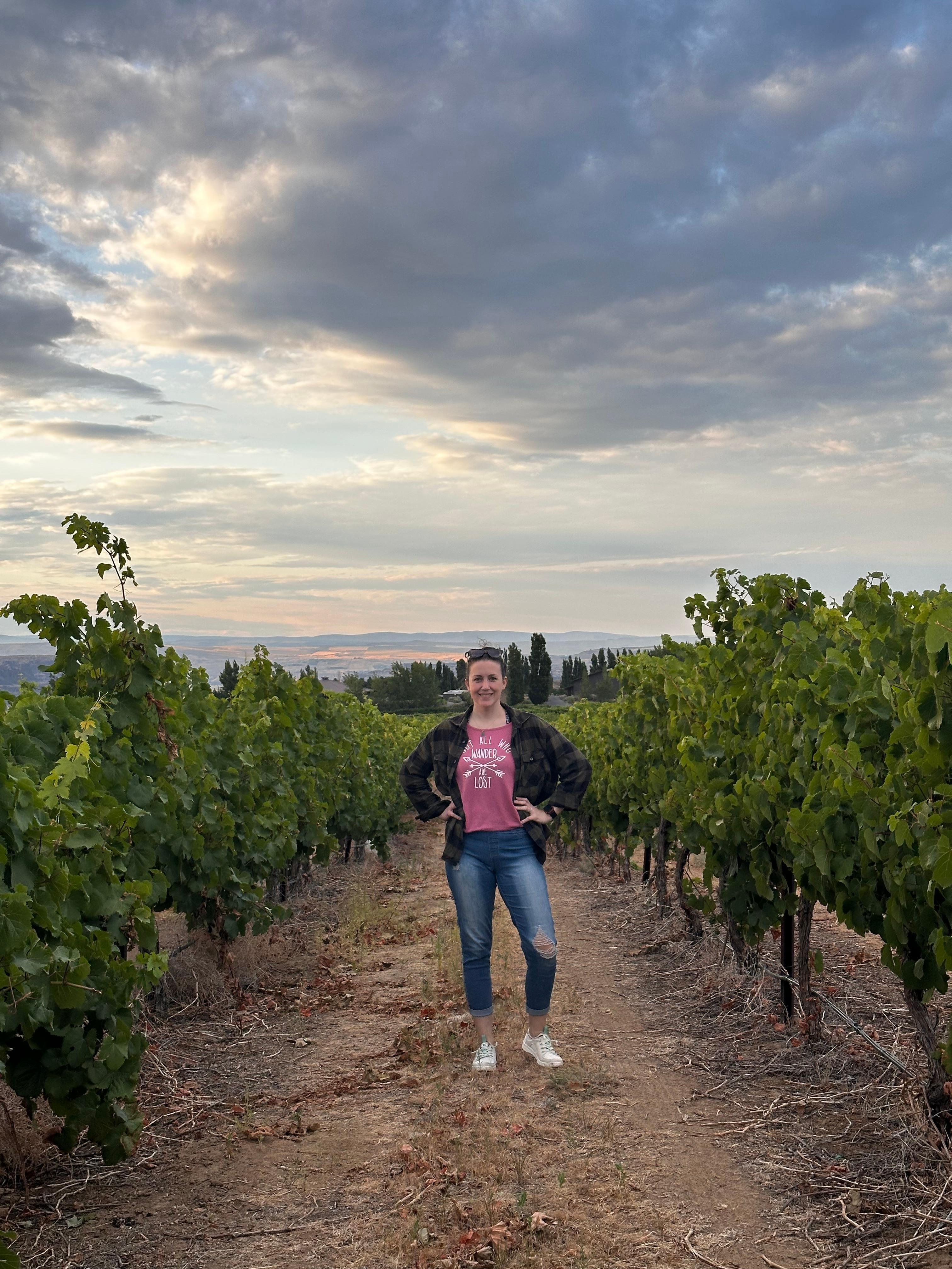 Vineyard by the residence!