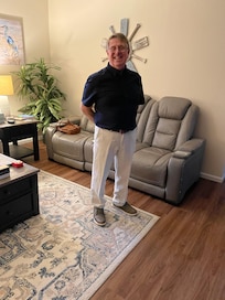 Ready to go and try a local restaurant.