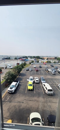 Parking view from the 4th floor