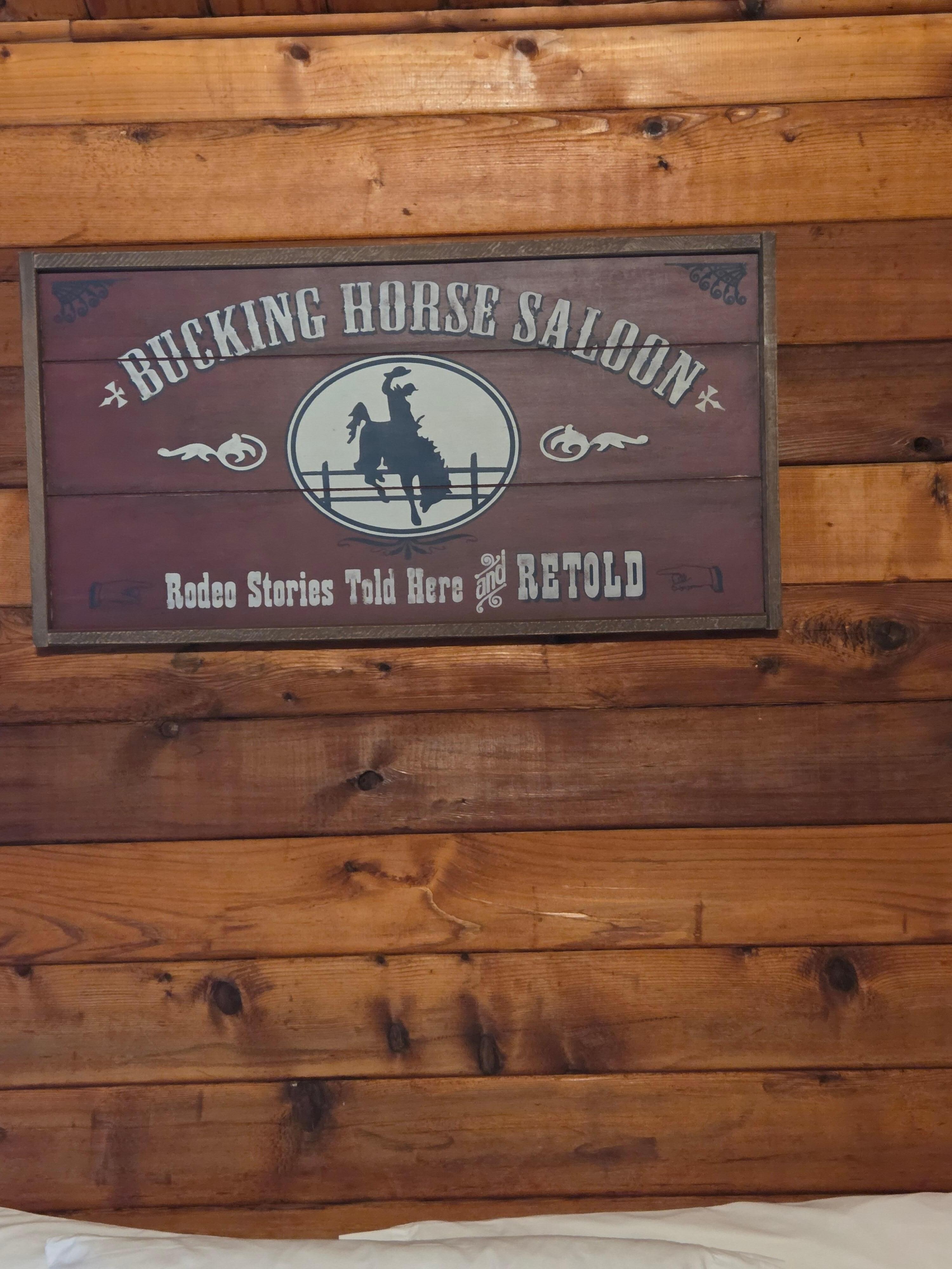 Love the cabin like feel to the rooms.