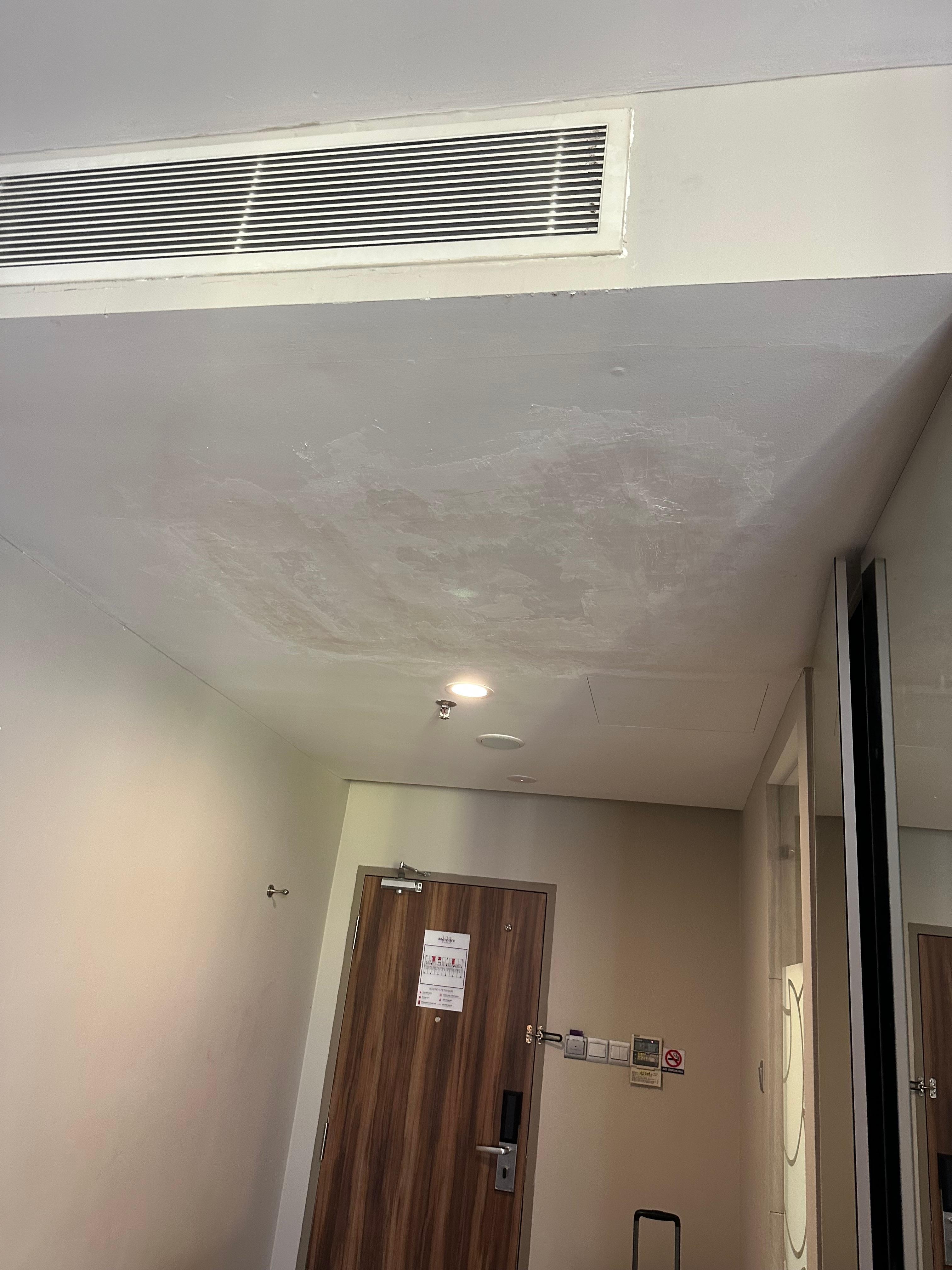 Condensation on ceiling 