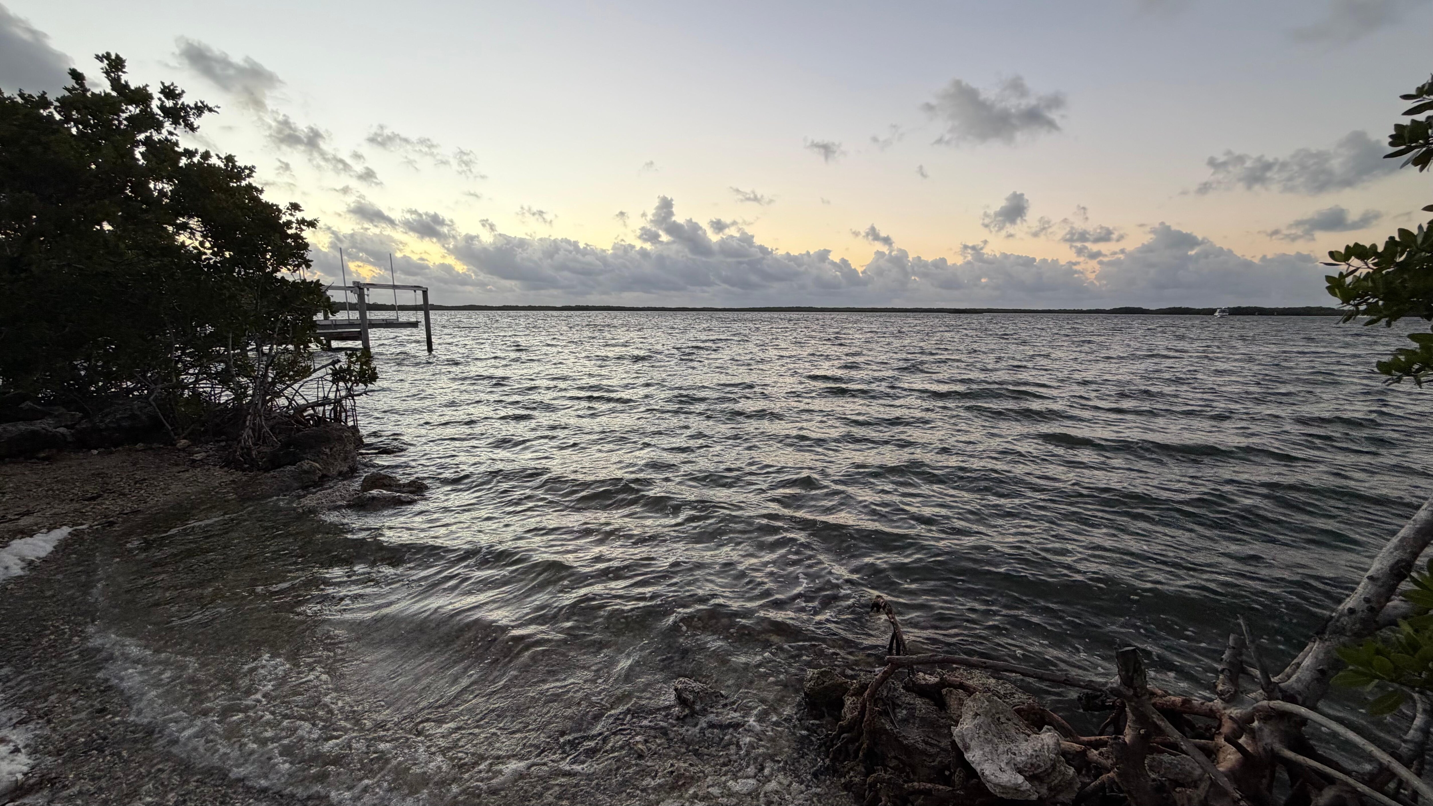 Small beach to launch kayaks down the block