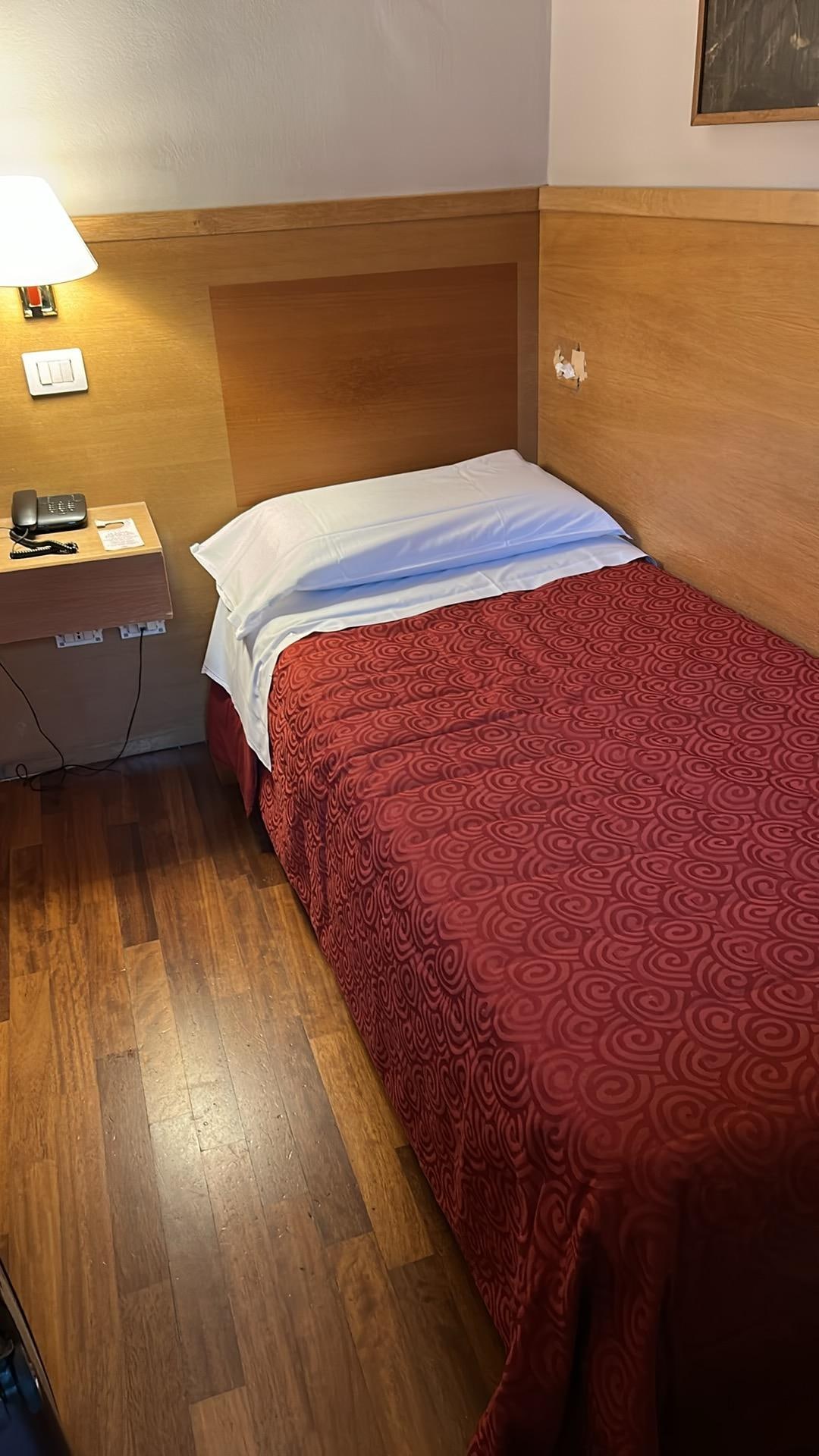 Så här såg mitt rum på 6:e våningen ut 