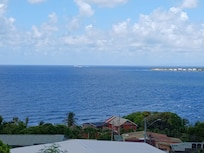 View from downstairs patio