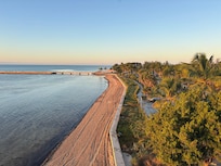 Beach view from balcony