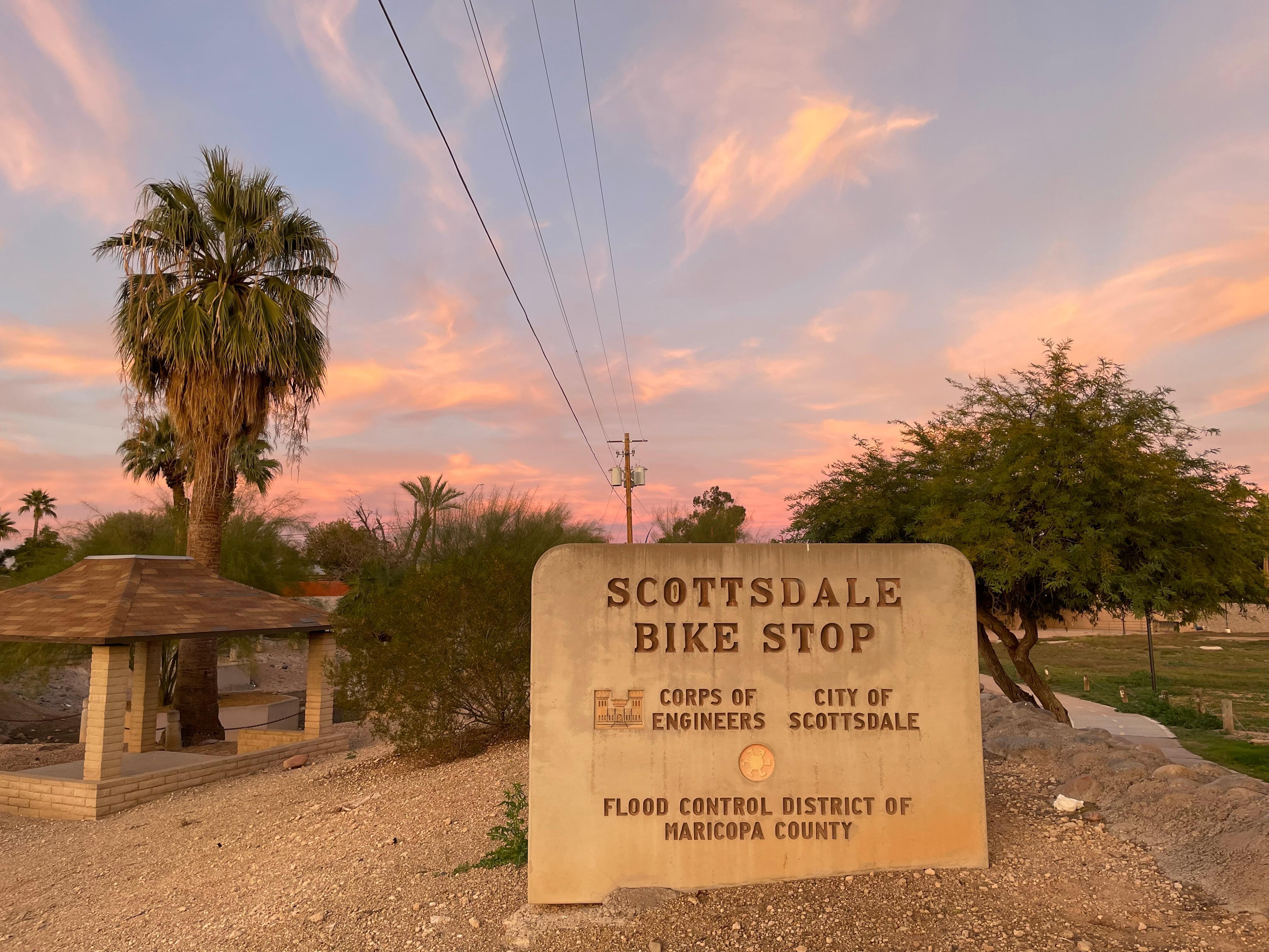 Stunning sunsets right in the back yard