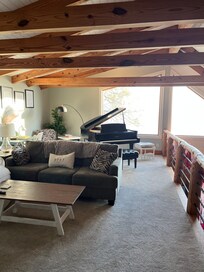 Enjoyed the piano and this room for games.