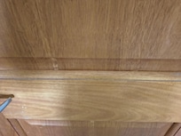 Entry door to room was dirty