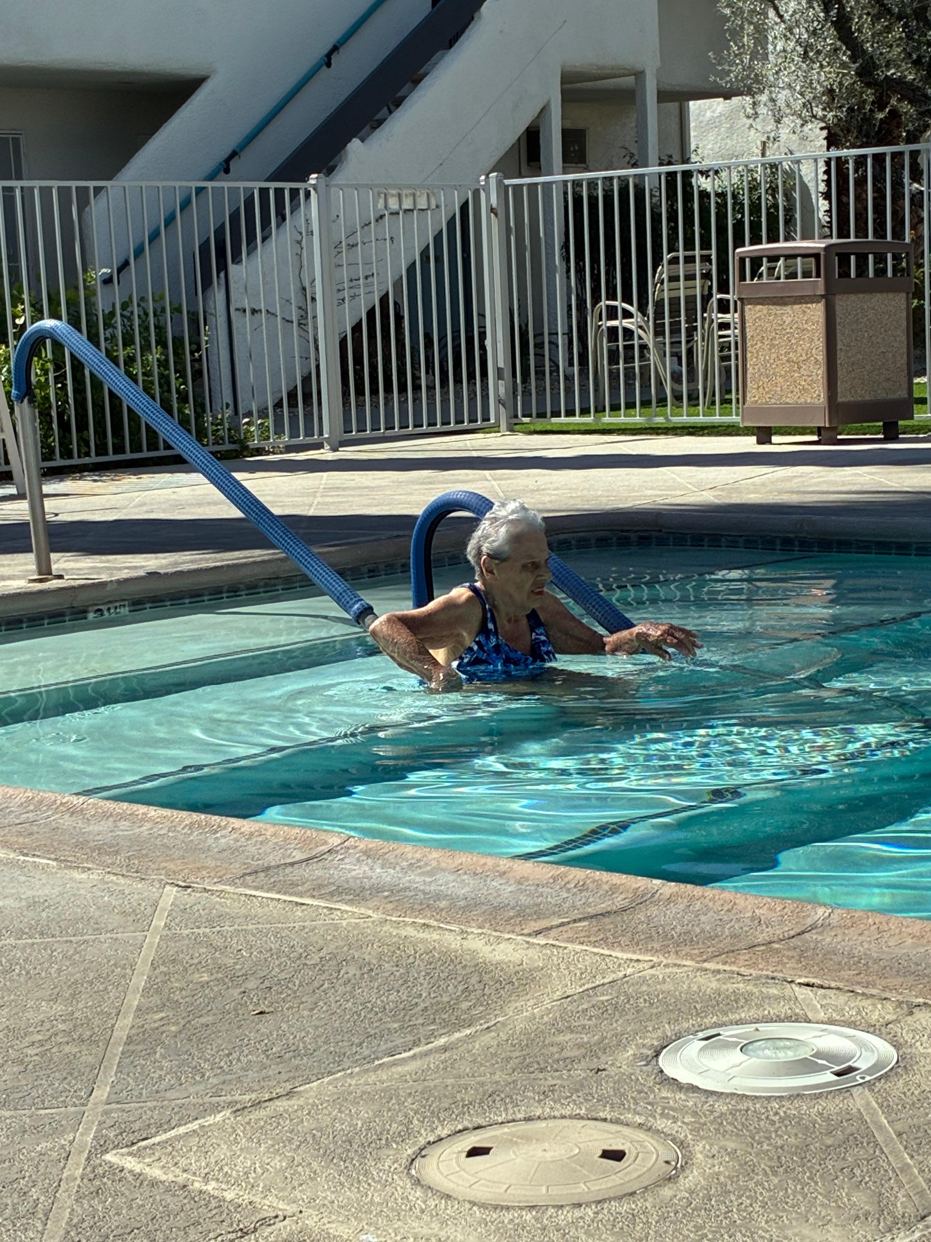 Hard not to enjoy this pool!