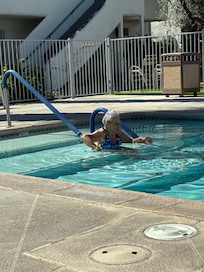 Hard not to enjoy this pool!