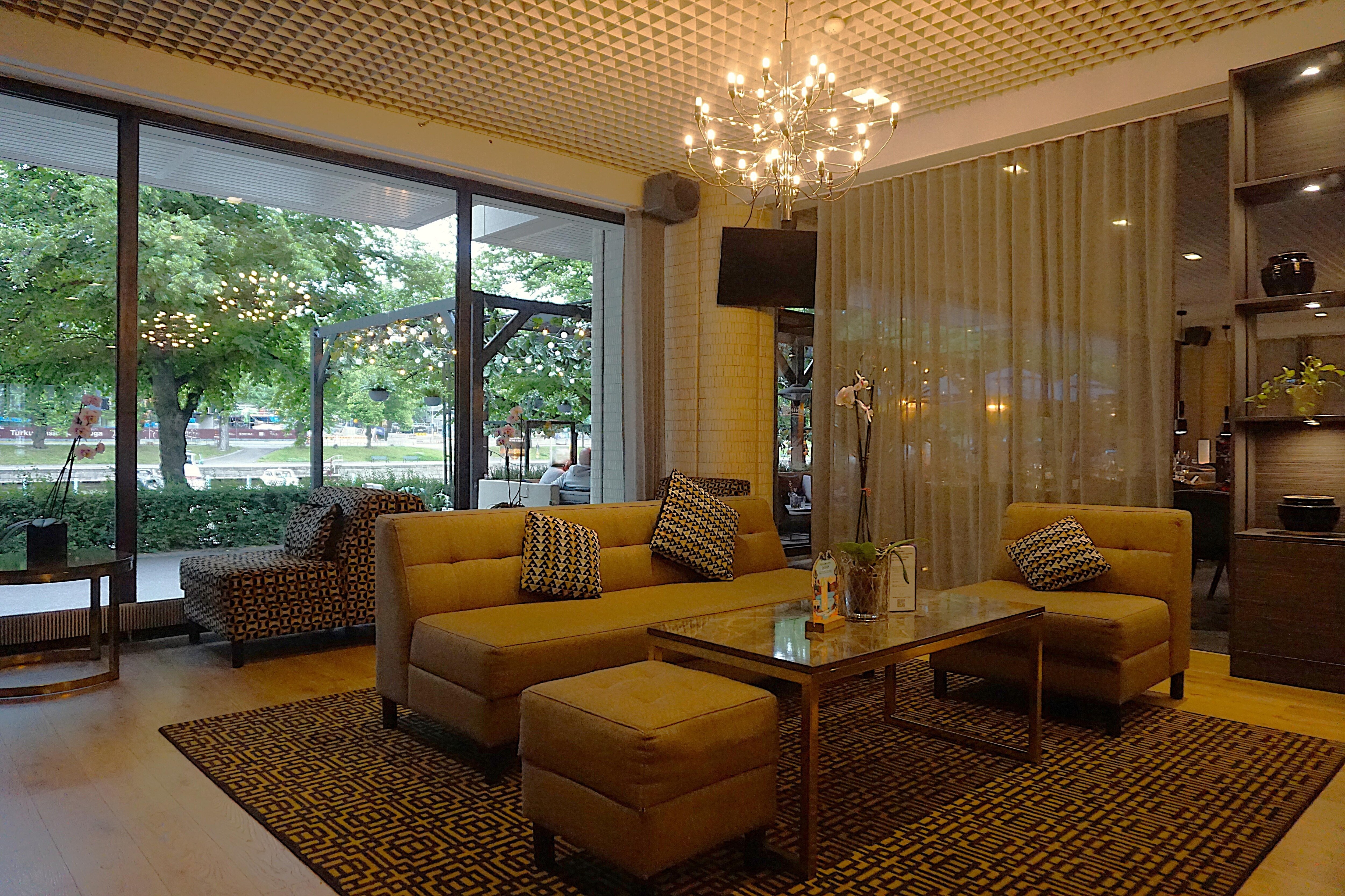 The lobby