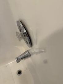 No shower water
