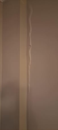 Buckled wall