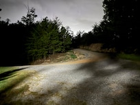 View from the driveway
