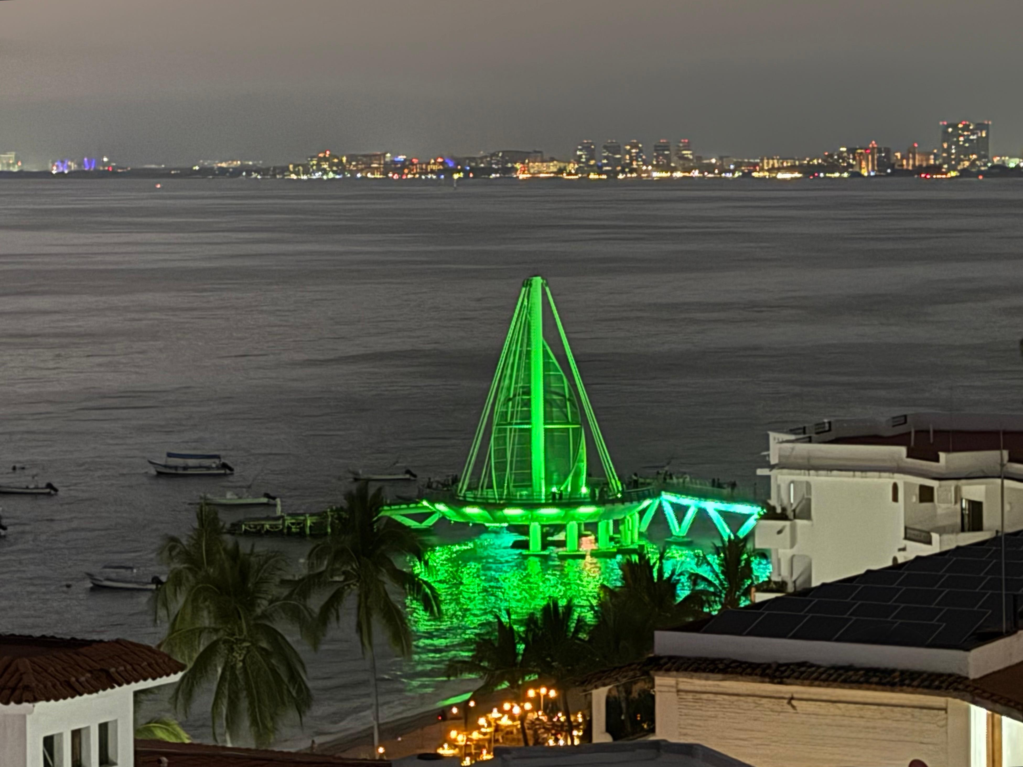 View from the rooftop. 