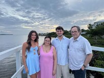 Beautiful pier on the property