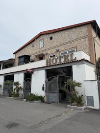 Outside of reception