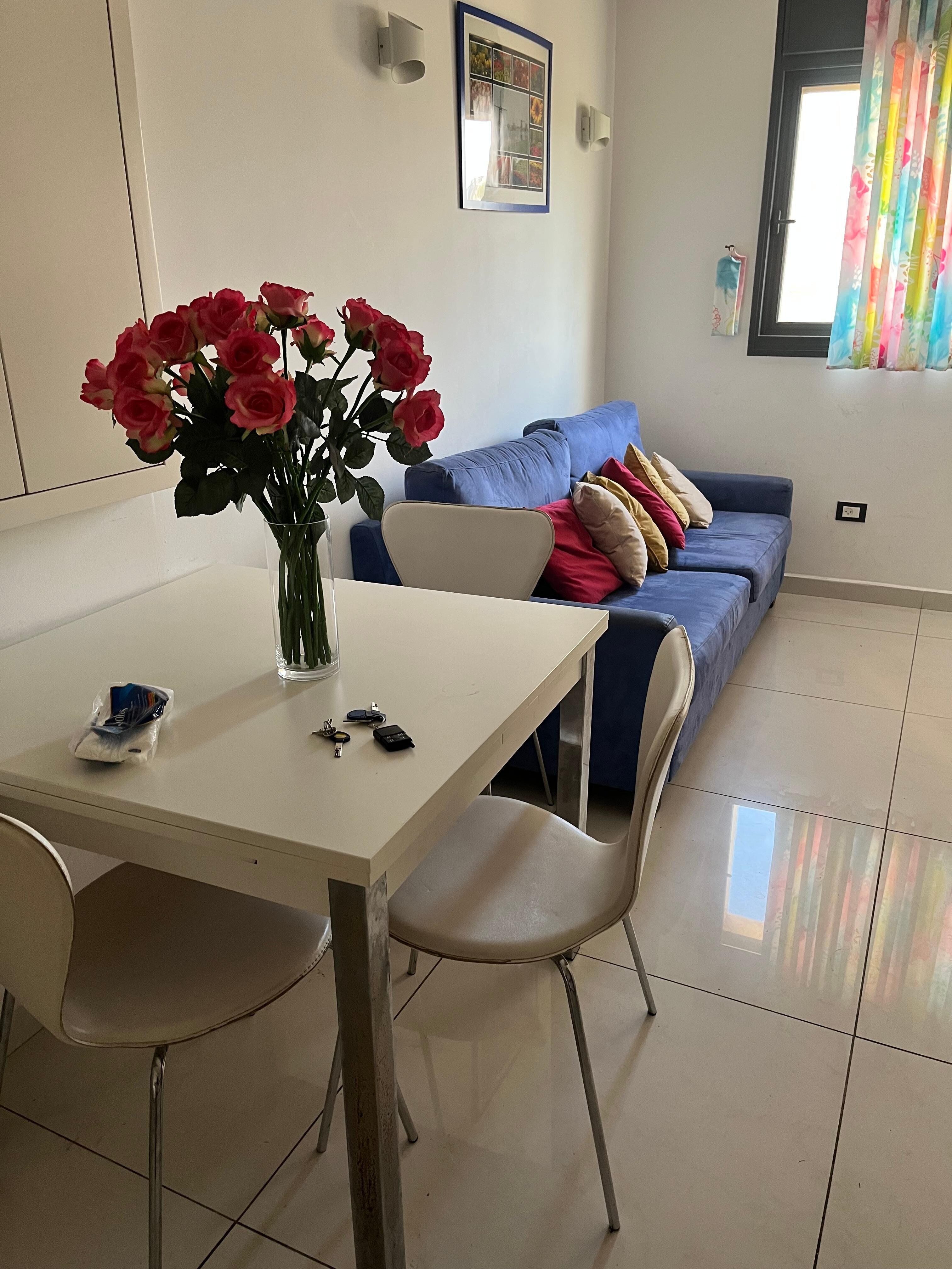 Comfortable living room/kitchen 