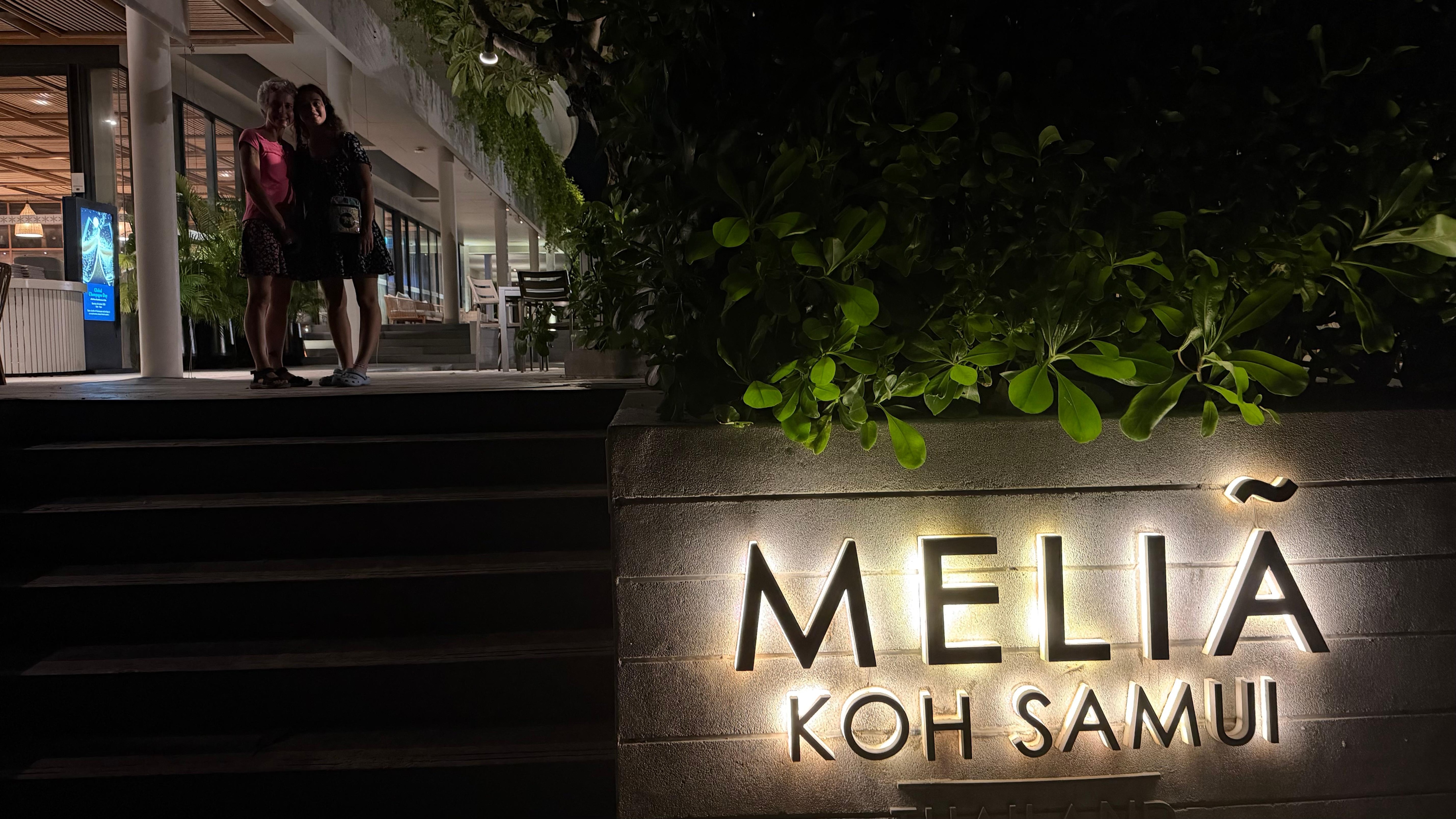 View of hotel from the beach.