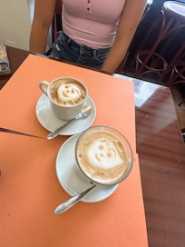 Our morning coffee.