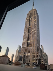Empire State view from our room
