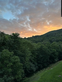 View from the back deck off the bedroom.