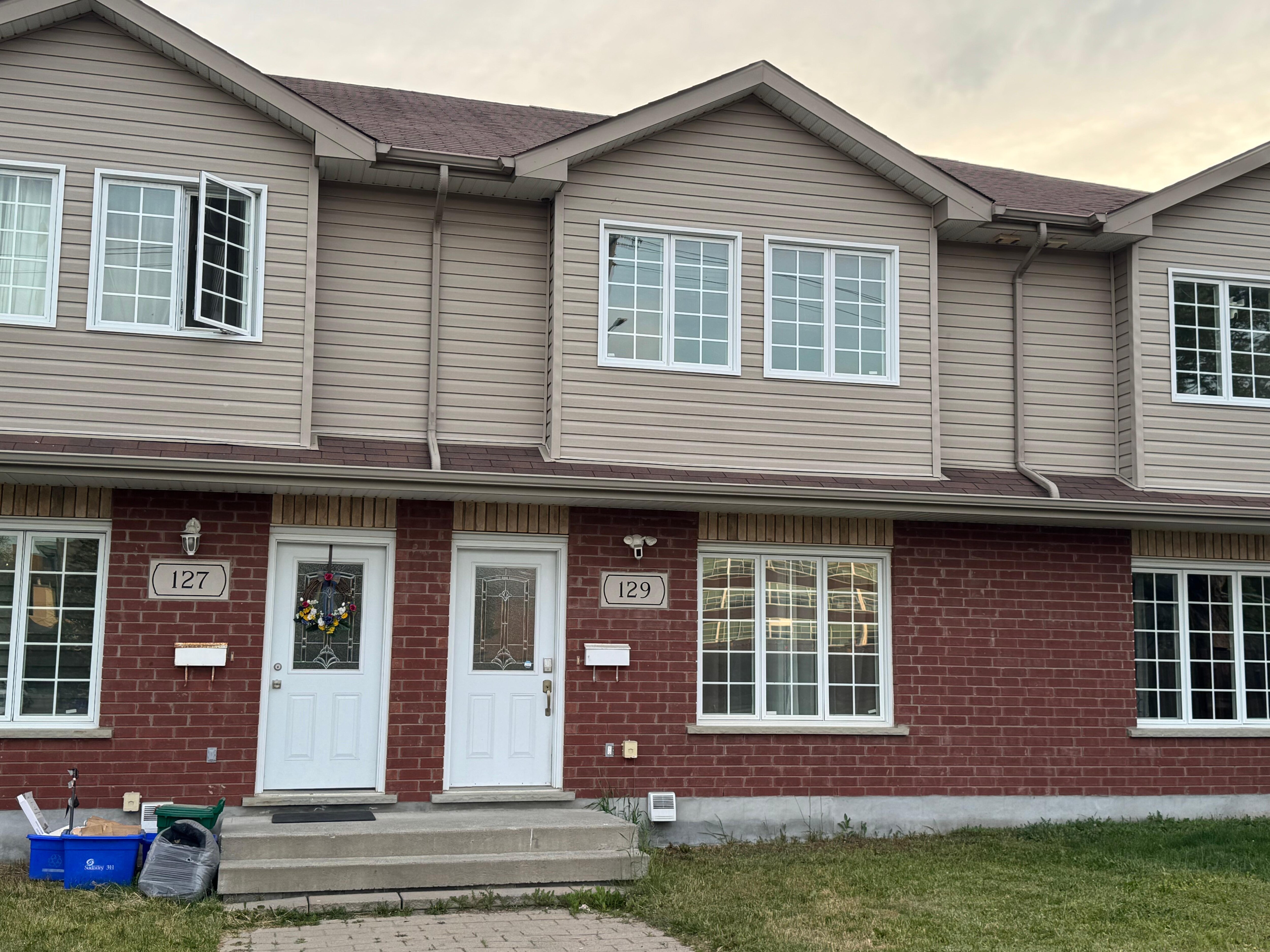 Front of Townhouse