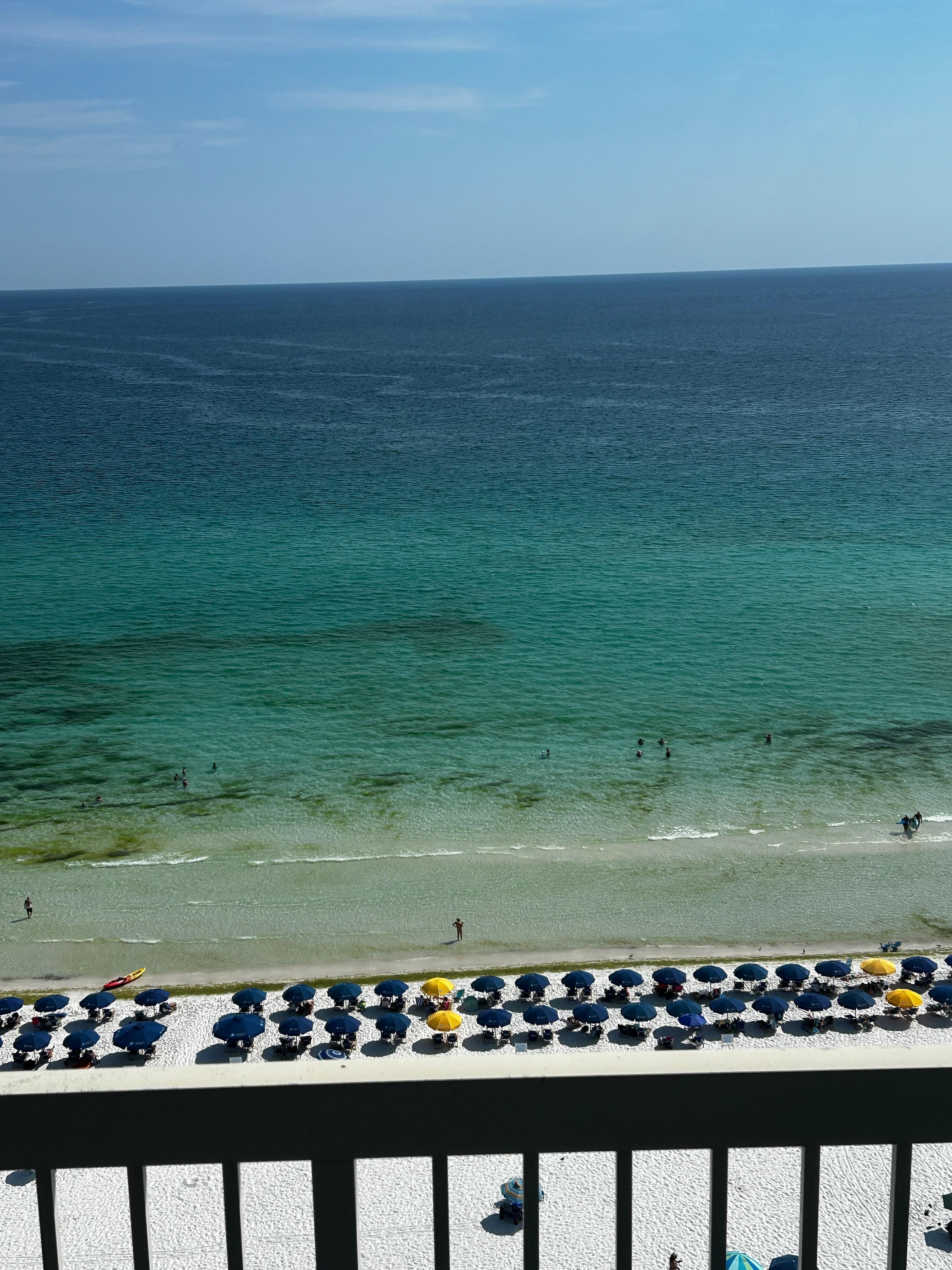 View from the 17th floor balcony.