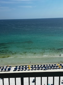 View from the 17th floor balcony.