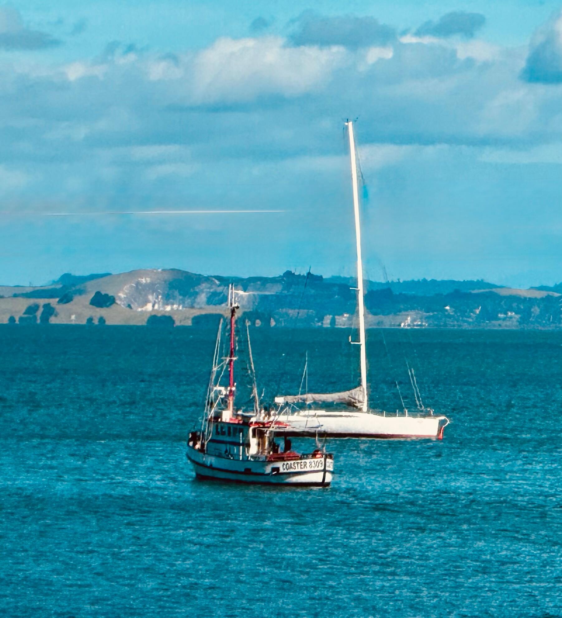 Front porch view of the bay.