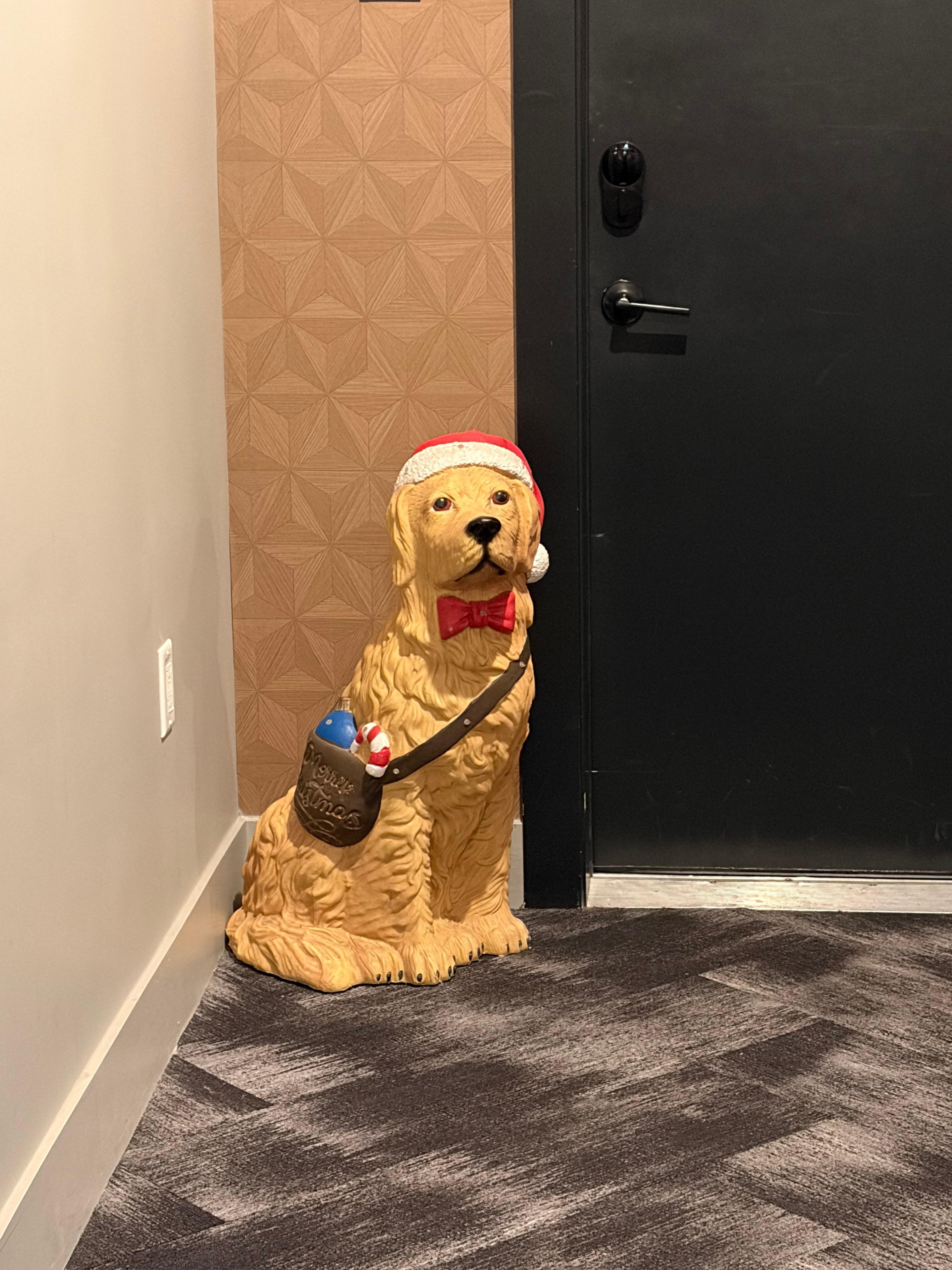 This was by neighbors door and made me smile every time I returned to the condo.