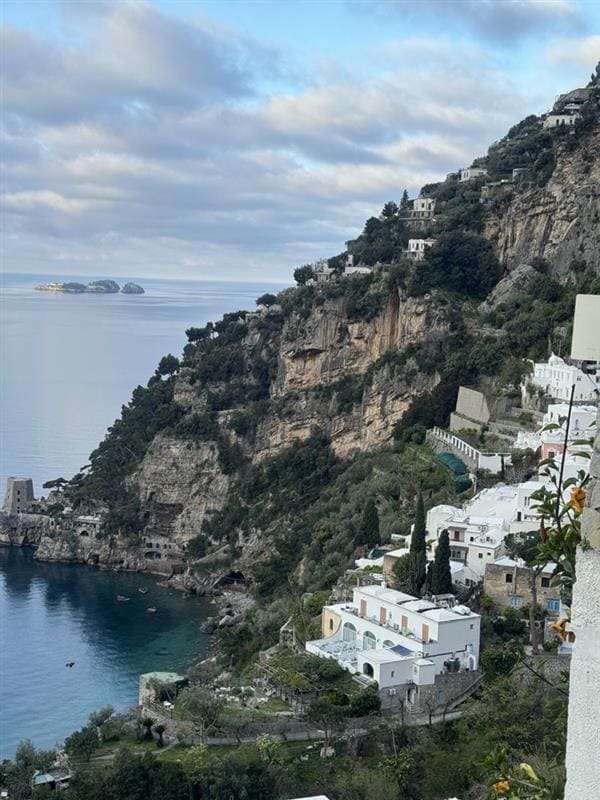 View looking to right from balcony